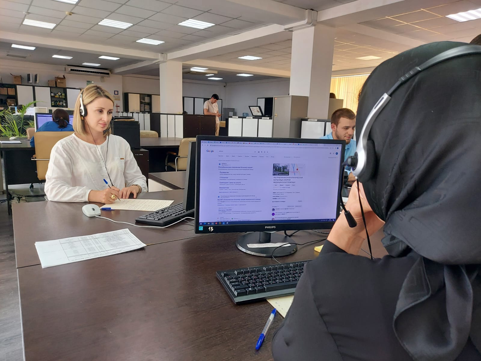 Минцифры Дагестана организовало телефон горячей линии после пожара на станции техобслуживания